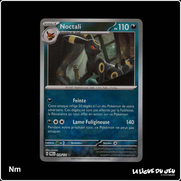 Holo - Pokemon - Évolutions Prismatiques - Noctali 59/131