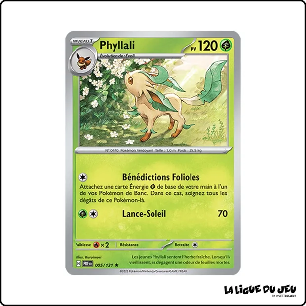 Holo - Pokemon - Évolutions Prismatiques - Phyllali 5/131