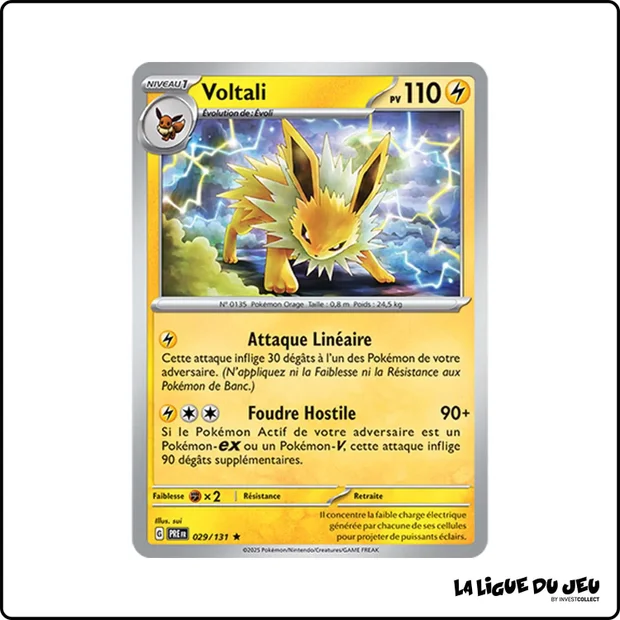 Holo - Pokemon - Évolutions Prismatiques - Voltali 29/131