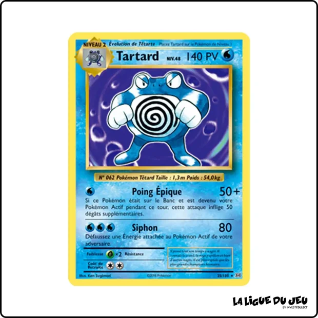 Holo - Pokemon - Évolutions - Tartard 25/108