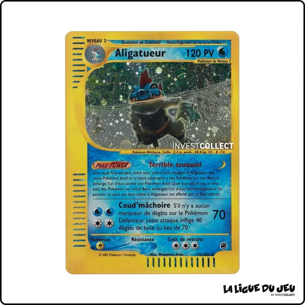 Holo - Pokemon - Expedition - Aligatueur 12/165