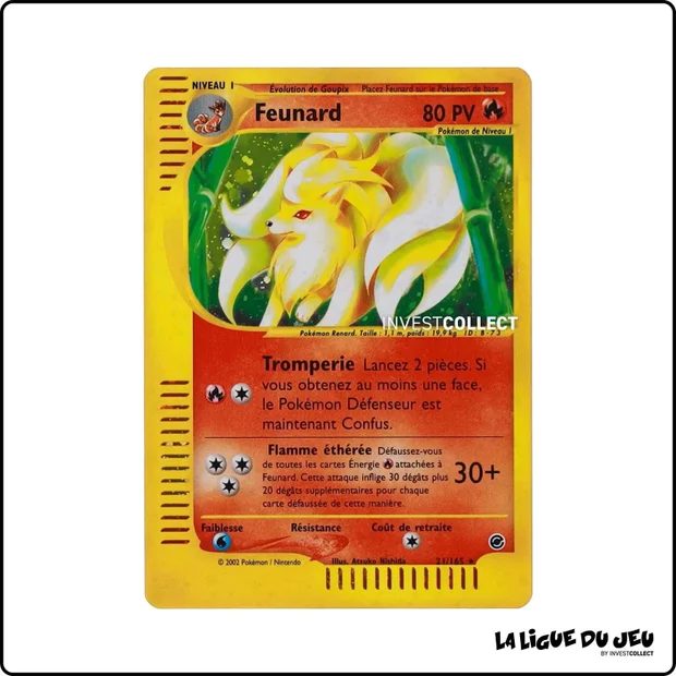 Holo - Pokemon - Expedition - Feunard 21/165