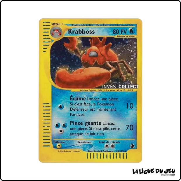 Holo - Pokemon - Expedition - Krabboss 15/165