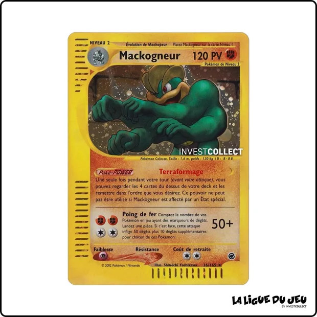 Holo - Pokemon - Expedition - Mackogneur 16/165