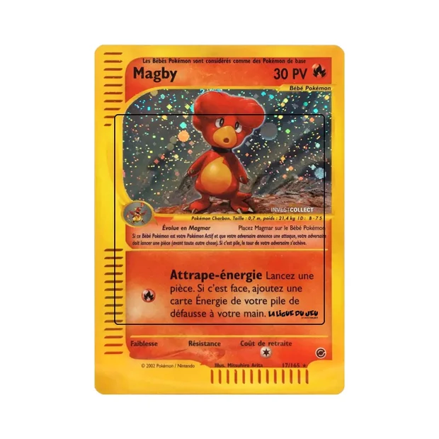 Holo - Pokemon - Expedition - Magby 17/165
