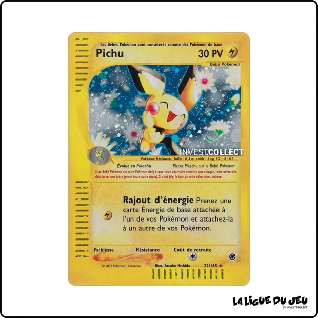 Holo - Pokemon - Expedition - Pichu 22/165