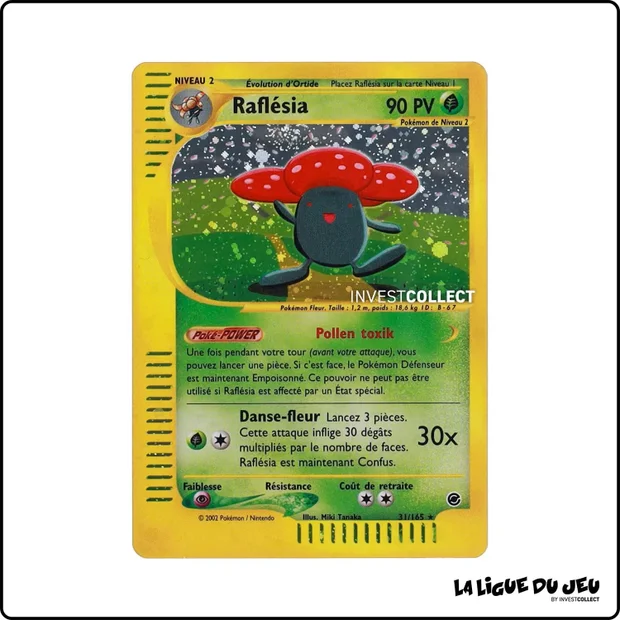 Holo - Pokemon - Expedition - Raflésia 31/165