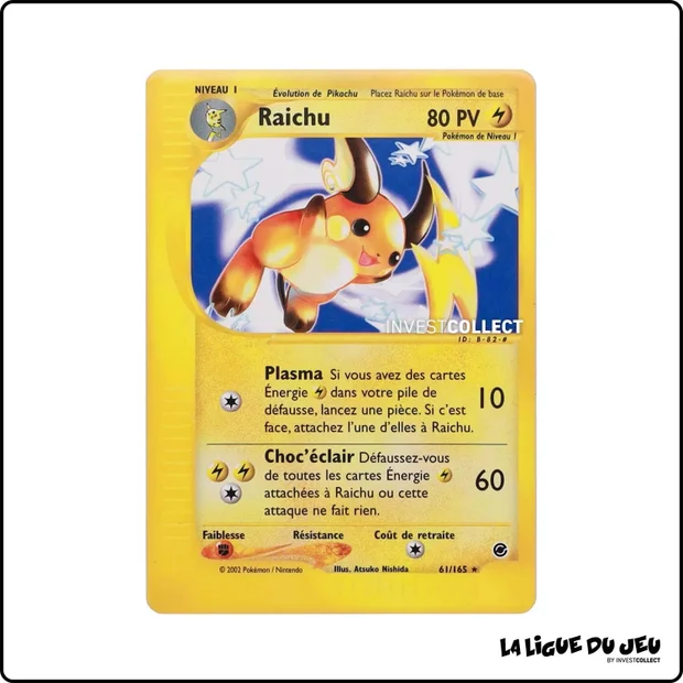 Holo - Pokemon - Expedition - Raichu 61/165