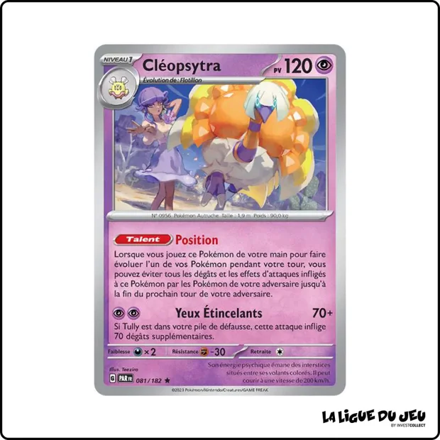 Holo - Pokemon - Faille Paradoxe - Cléopsytra 81/182