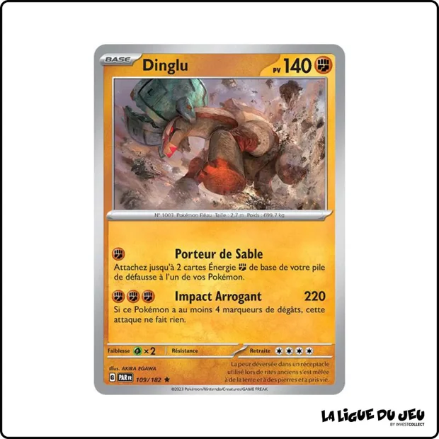 Holo - Pokemon - Faille Paradoxe - Dinglu 109/182
