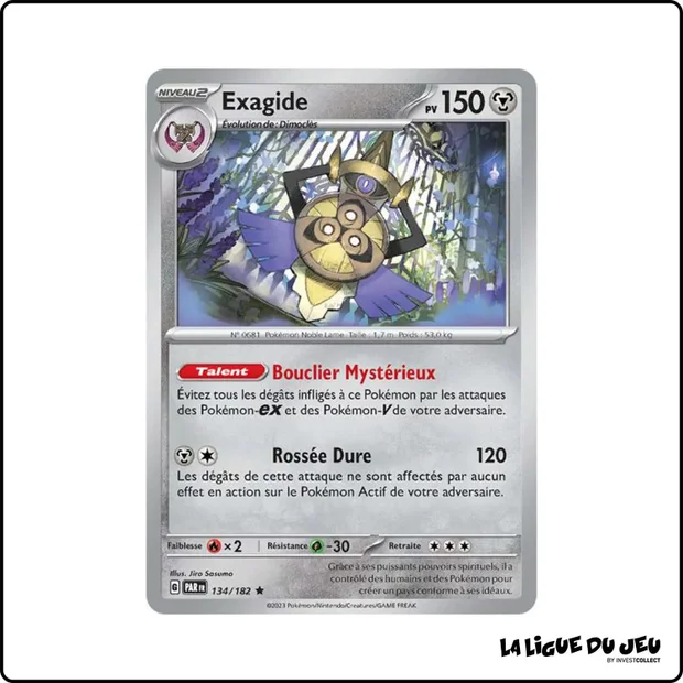 Holo - Pokemon - Faille Paradoxe - Exagide 134/182