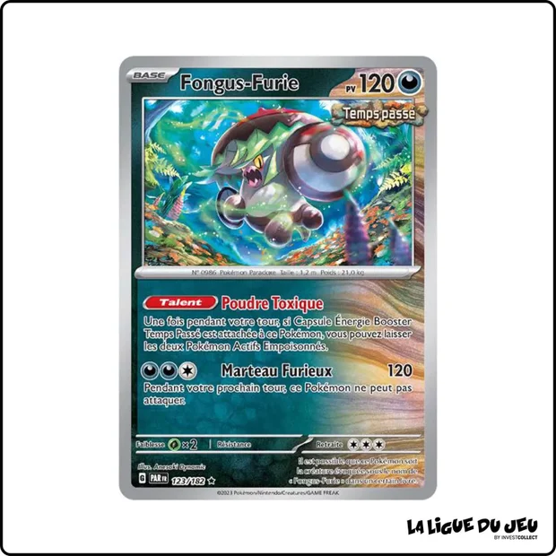 Holo - Pokemon - Faille Paradoxe - Fongus-Furie 123/182