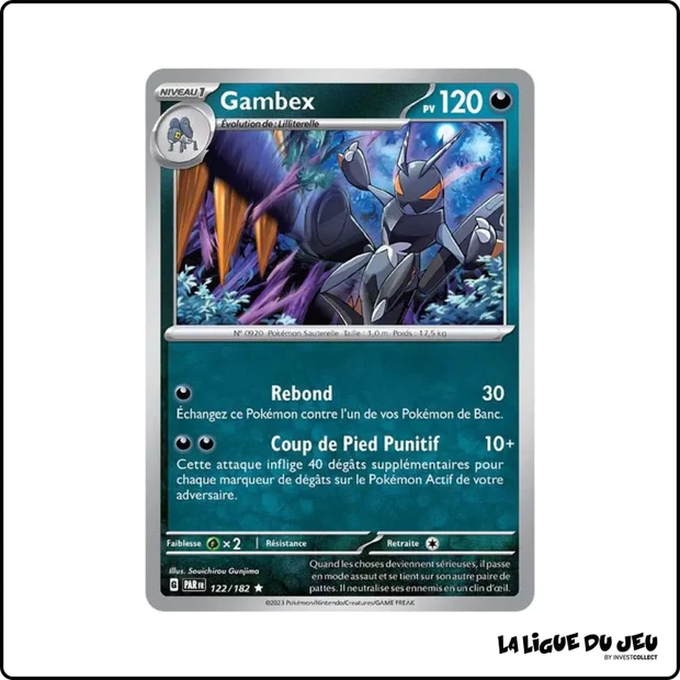 Holo - Pokemon - Faille Paradoxe - Gambex 122/182