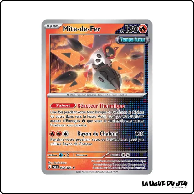 Holo - Pokemon - Faille Paradoxe - Mite-de-Fer 28/182