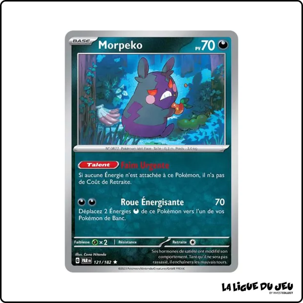 Holo - Pokemon - Faille Paradoxe - Morpeko 121/182