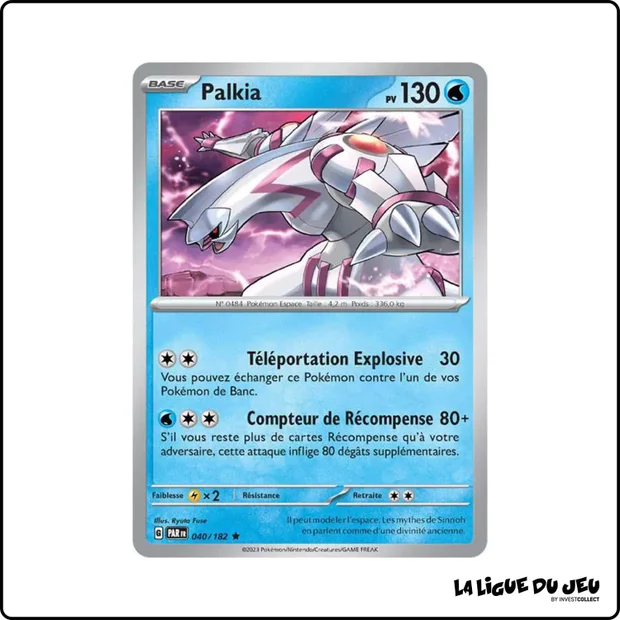 Holo - Pokemon - Faille Paradoxe - Palkia 40/182