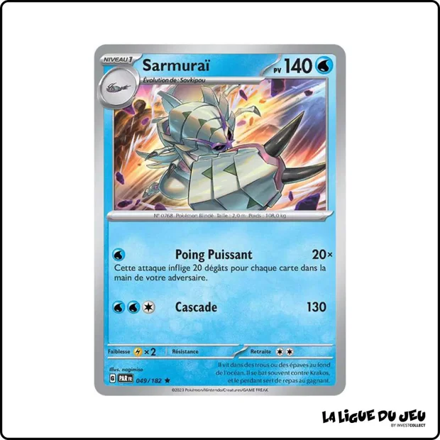 Holo - Pokemon - Faille Paradoxe - Sarmuraï 49/182