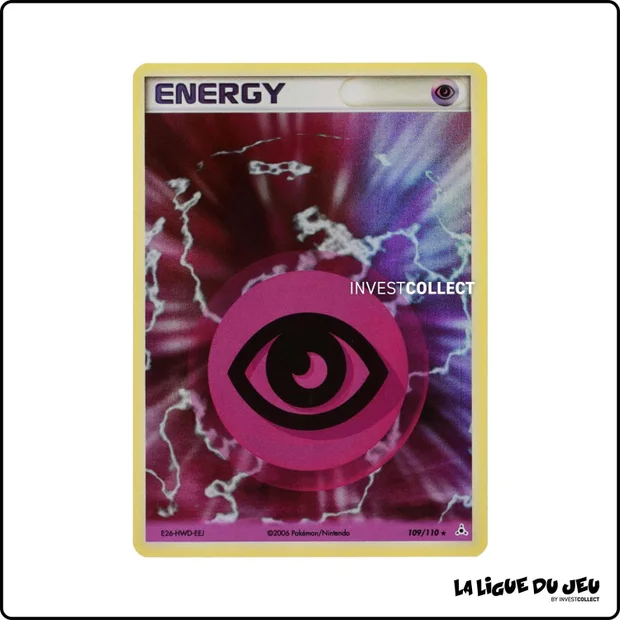 Holo - Pokemon - Fantômes Holon - Énergie Psy 109/110