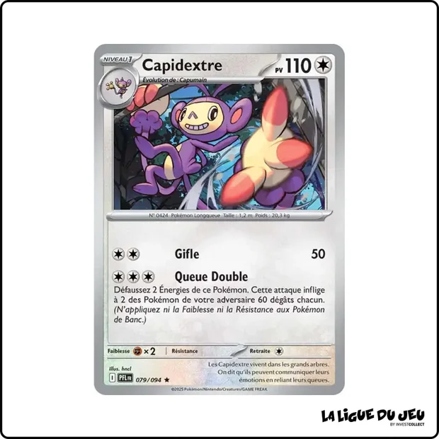 Holo - Pokemon - Flammes Fantasmagoriques - Capidextre 79/94