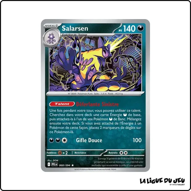Holo - Pokemon - Flammes Fantasmagoriques - Salarsen 68/94