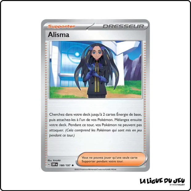 Holo - Pokemon - Flammes Obsidiennes - Alisma 188/197