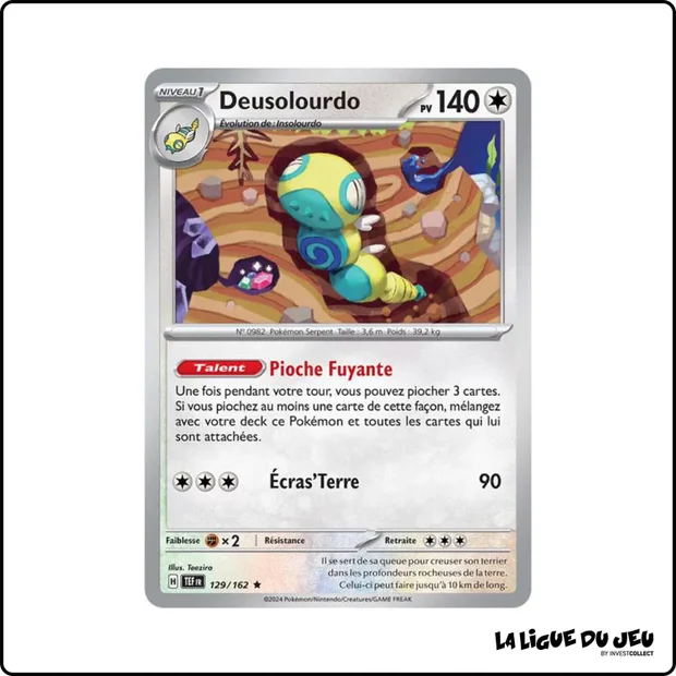 Holo - Pokemon - Forces Temporelles - Deusolourdo 129/162