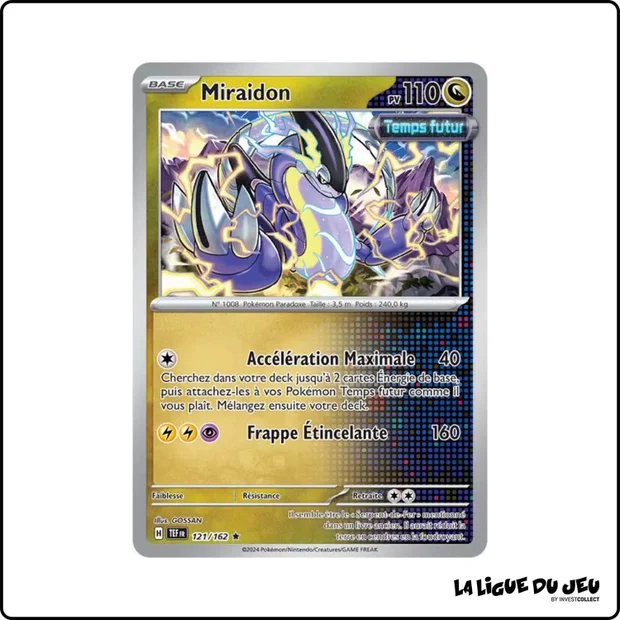 Holo - Pokemon - Forces Temporelles - Miraidon 121/162