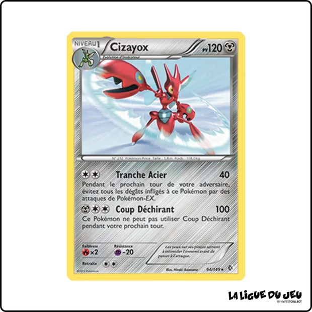 Holo - Pokemon - Frontières Franchies - Cizayox 94/149