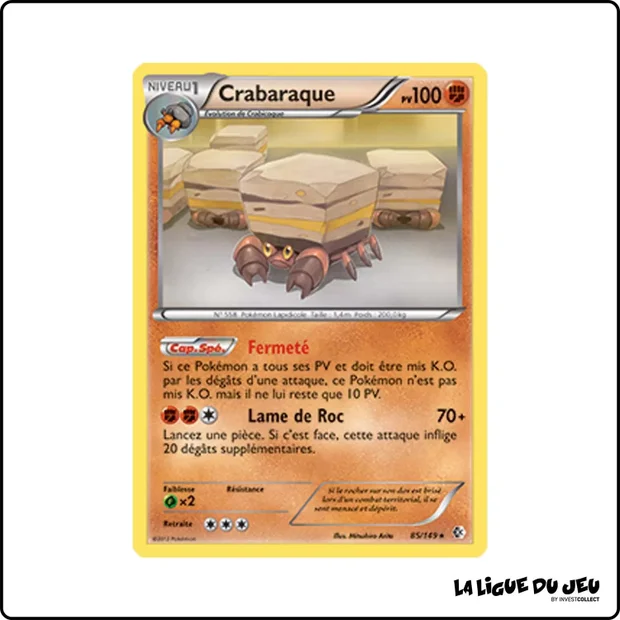 Holo - Pokemon - Frontières Franchies - Crabaraque 85/149
