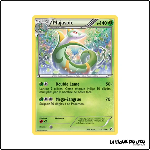 Holo - Pokemon - Frontières Franchies - Majaspic 13/149