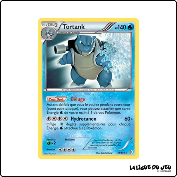 Holo - Pokemon - Frontières Franchies - Tortank 31/149