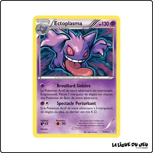 Holo - Pokemon - Générations - Ectoplasma 35/83