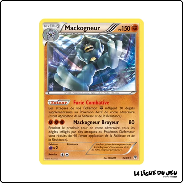 Holo - Pokemon - Générations - Mackogneur 42/83