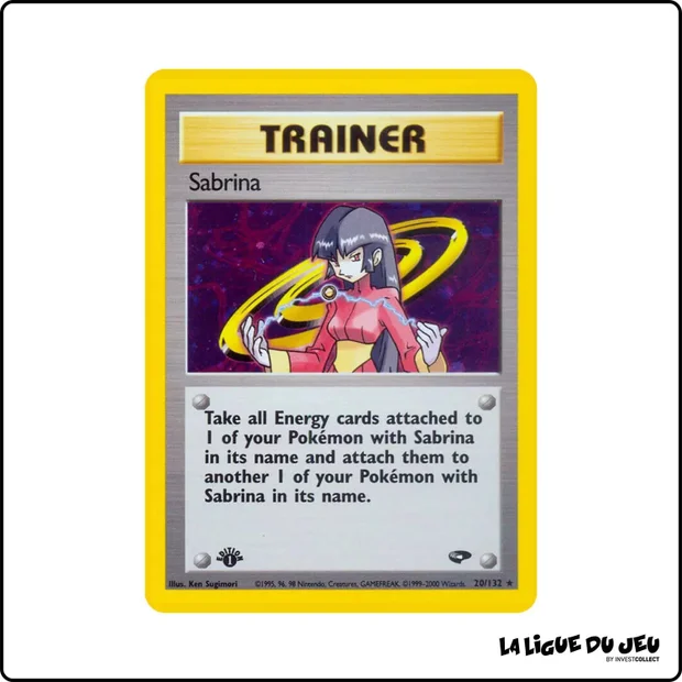 Holo - Pokemon - Gym Challenge - Sabrina 20/132