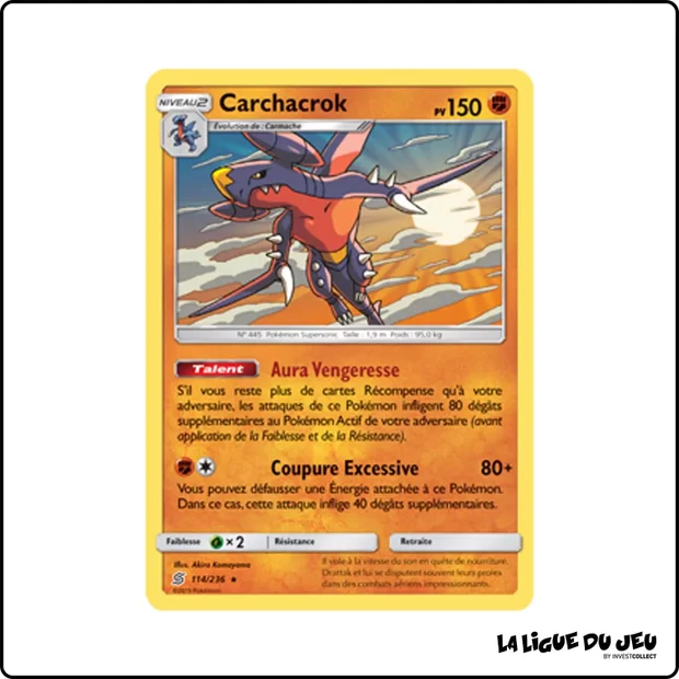 Holo - Pokemon - Harmonie des Esprits - Carchacrok 114/236