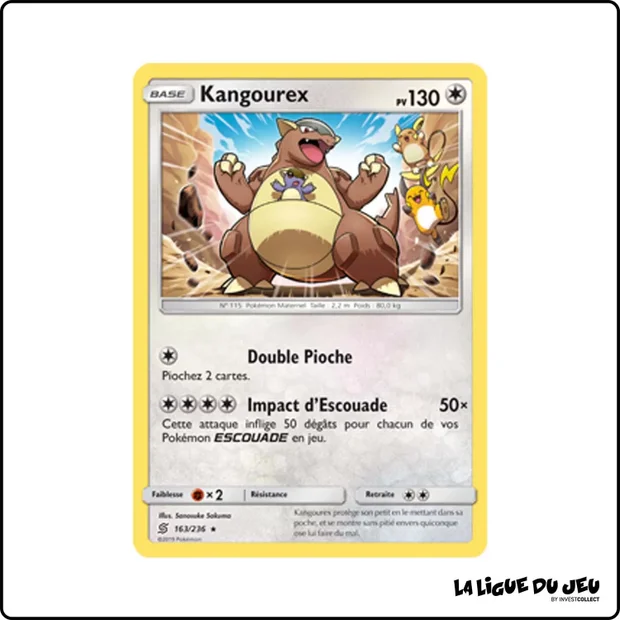 Holo - Pokemon - Harmonie des Esprits - Kangourex 163/236
