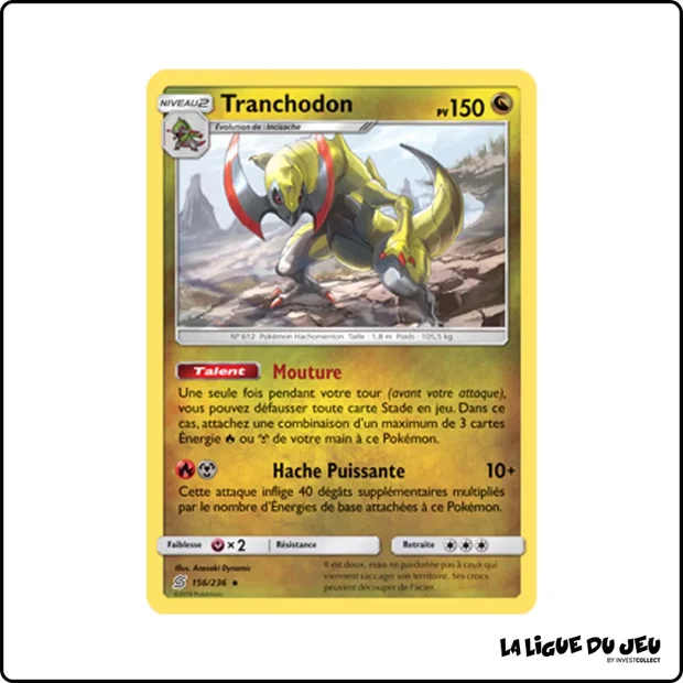 Holo - Pokemon - Harmonie des Esprits - Tranchodon 156/236
