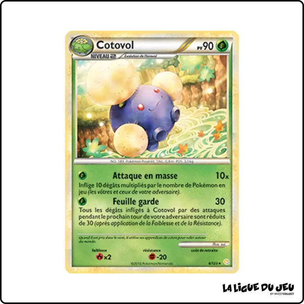 Holo - Pokemon - HeartGold SoulSilver de Base - Cotovol 6/123