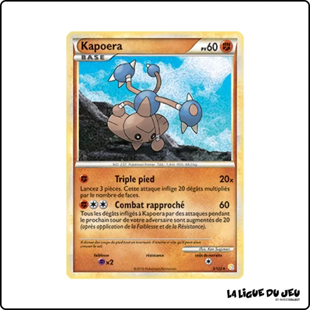 Holo - Pokemon - HeartGold SoulSilver de Base - Kapoera 5/123