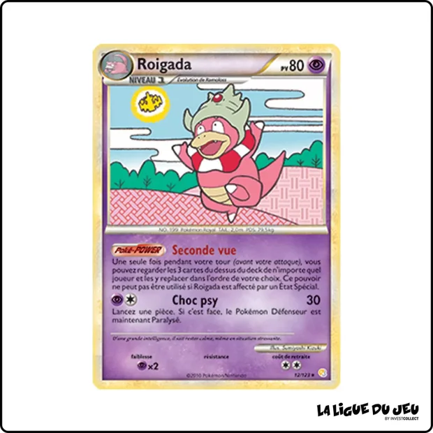 Holo - Pokemon - HeartGold SoulSilver de Base - Roigada 12/123