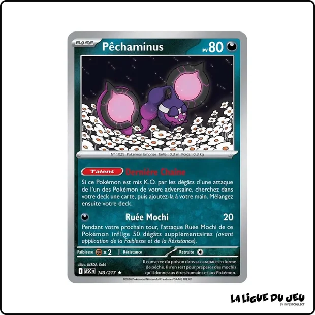 Holo - Pokemon - Héros Transcendants - Pêchaminus 143/217