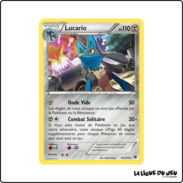 Holo - Pokemon - Impact des Destins - Lucario 63/125