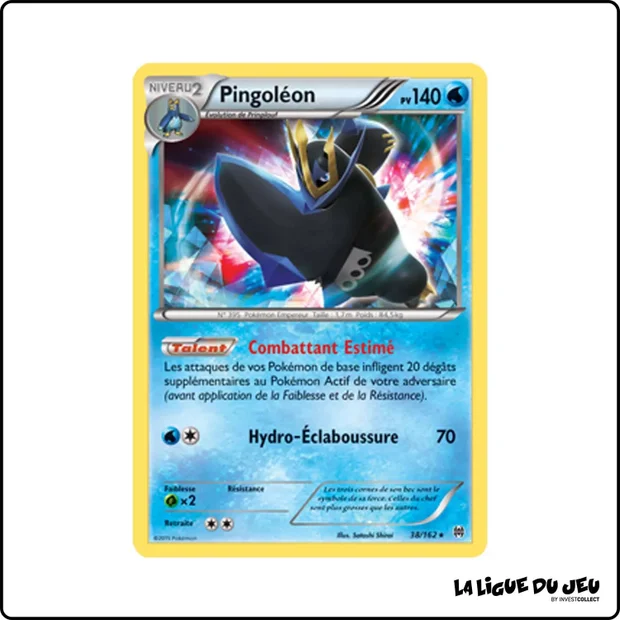 Holo - Pokemon - Impulsion Turbo - Pingoléon 38/162