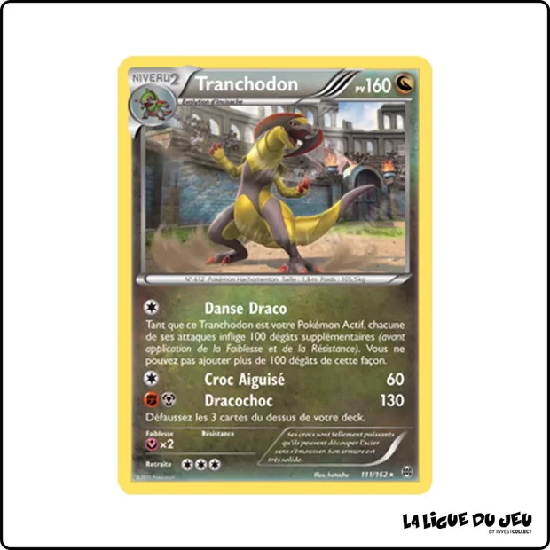 Holo - Pokemon - Impulsion Turbo - Tranchodon 111/162