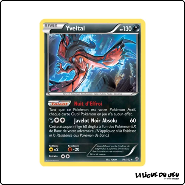 Holo - Pokemon - Impulsion Turbo - Yveltal 94/162