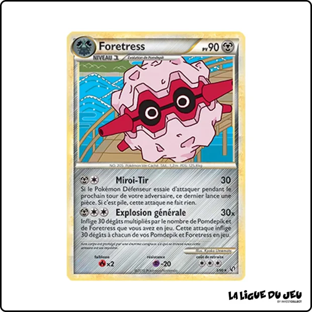 Holo - Pokemon - Indomptable - Foretress 3/90