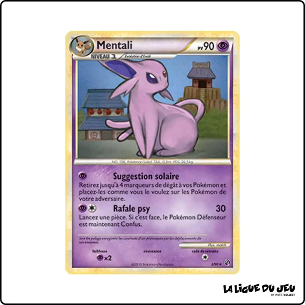 Holo - Pokemon - Indomptable - Mentali 2/90