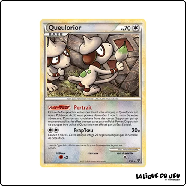 Holo - Pokemon - Indomptable - Queulorior 8/90