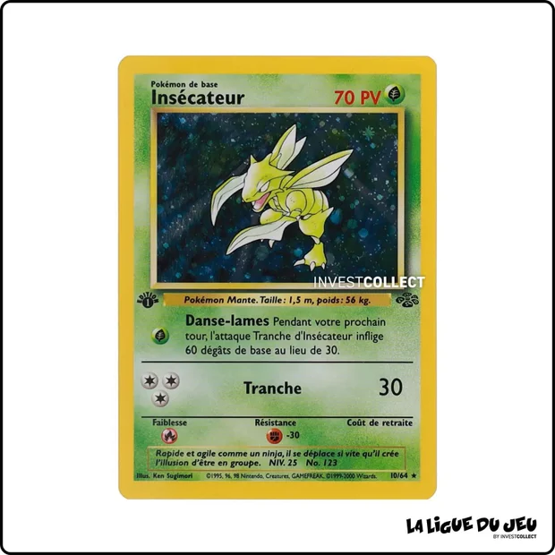 Holo - Pokemon - Jungle - Insécateur 10/64