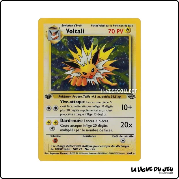 Holo - Pokemon - Jungle - Voltali 4/64
